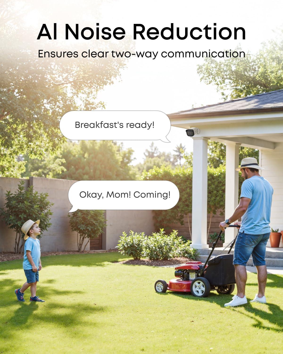 imageeufy 4K NVR Security Camera System S4 Max PoE Wired 247 Recording Triple Lens BulletPTZ Cam 360 PTZ Up to 16CH CrossCam Tracking 8 Auto Zoom Smart Video Search 2TB HDDBullet Addon Cam