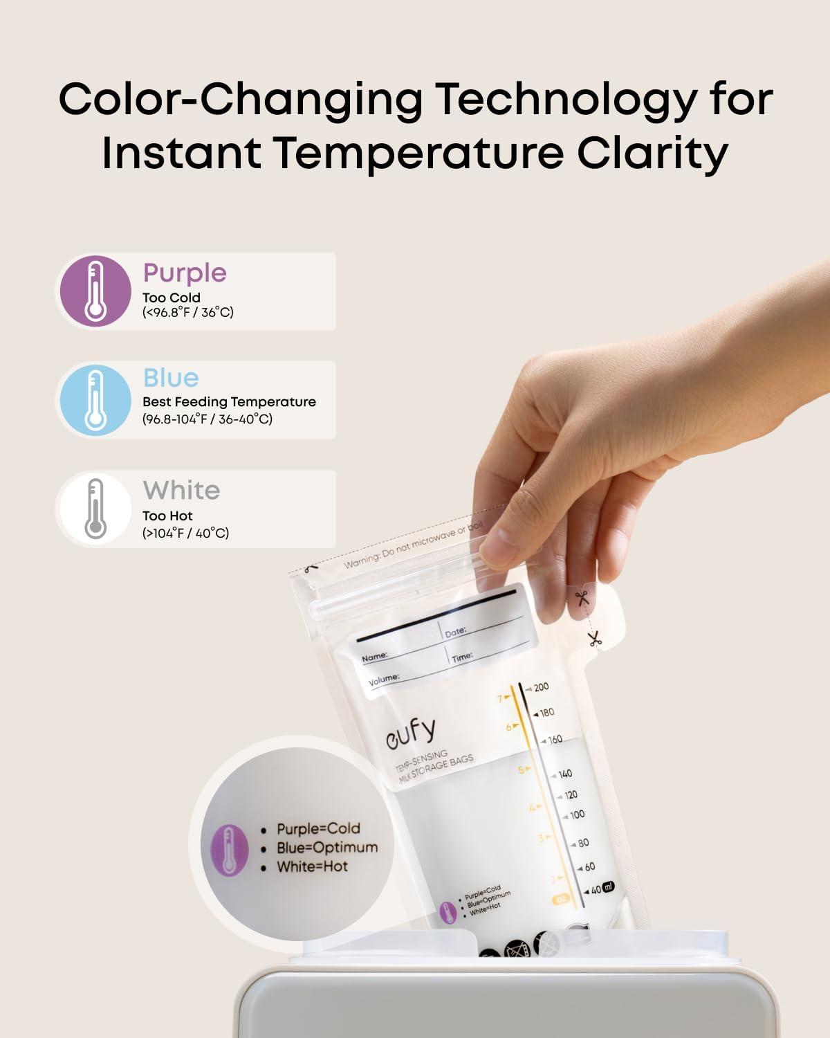 imageeufy Heated Wearable Breast Pump S1 Pro with Milk Storage Bag Slim HandsFree Breast Pump with IndustryLeading HeatFlow Tech Wireless Charging Case AppControlled OptiRhythm inBra Use