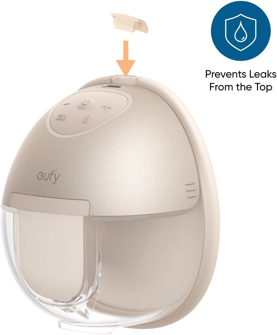 imageeufy Original Duckbill Valves and Spout Cap 4Pack for Wearable Breast Pump E10S1S1 Pro Breast Pump Replacement Parts