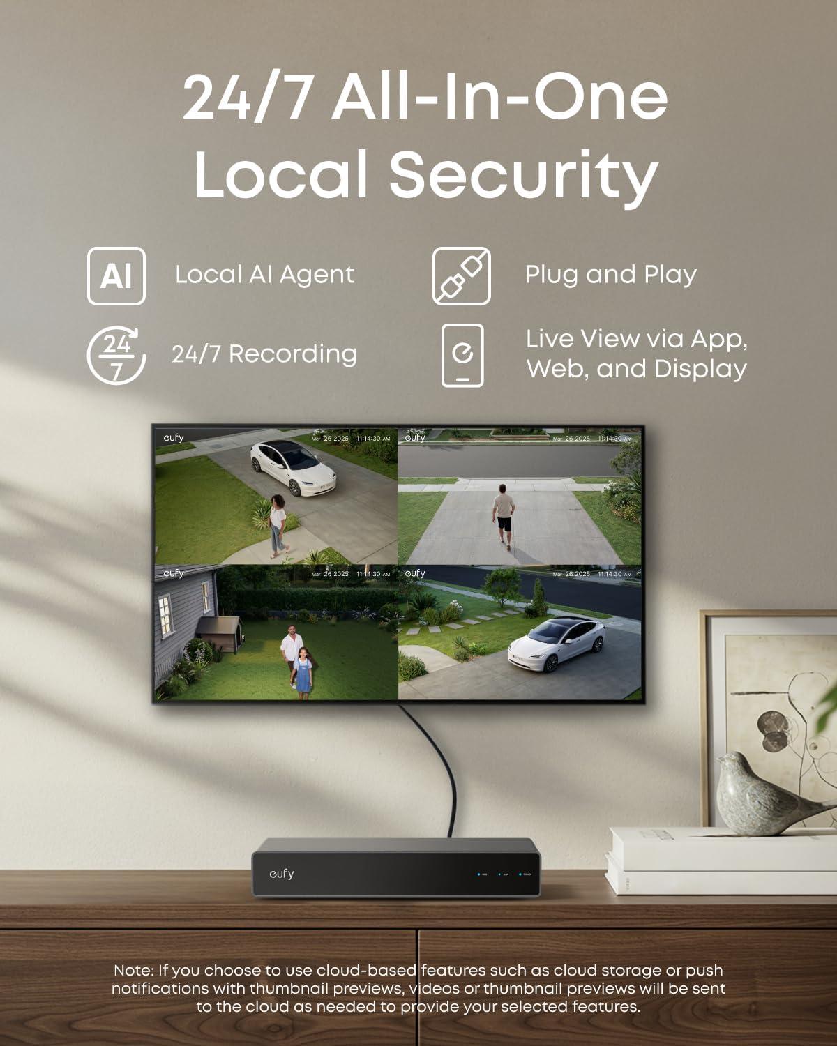 imageeufy PoE NVR Security System S4 Max 4 PoE Cam S4 AddOns