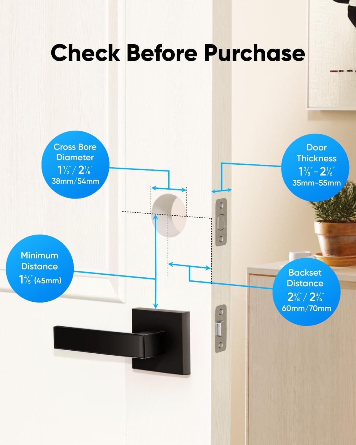 imageeufy Security Smart Lock E30 Fingerprint Keyless Entry Door Lock with Apple Home Ecosystem Builtin WiFi Deadbolt Smart Door Lock for Front Door or Back Supports Apple Home Alexa GoogleMatter WiFi Fingerprint 8 AA batteries