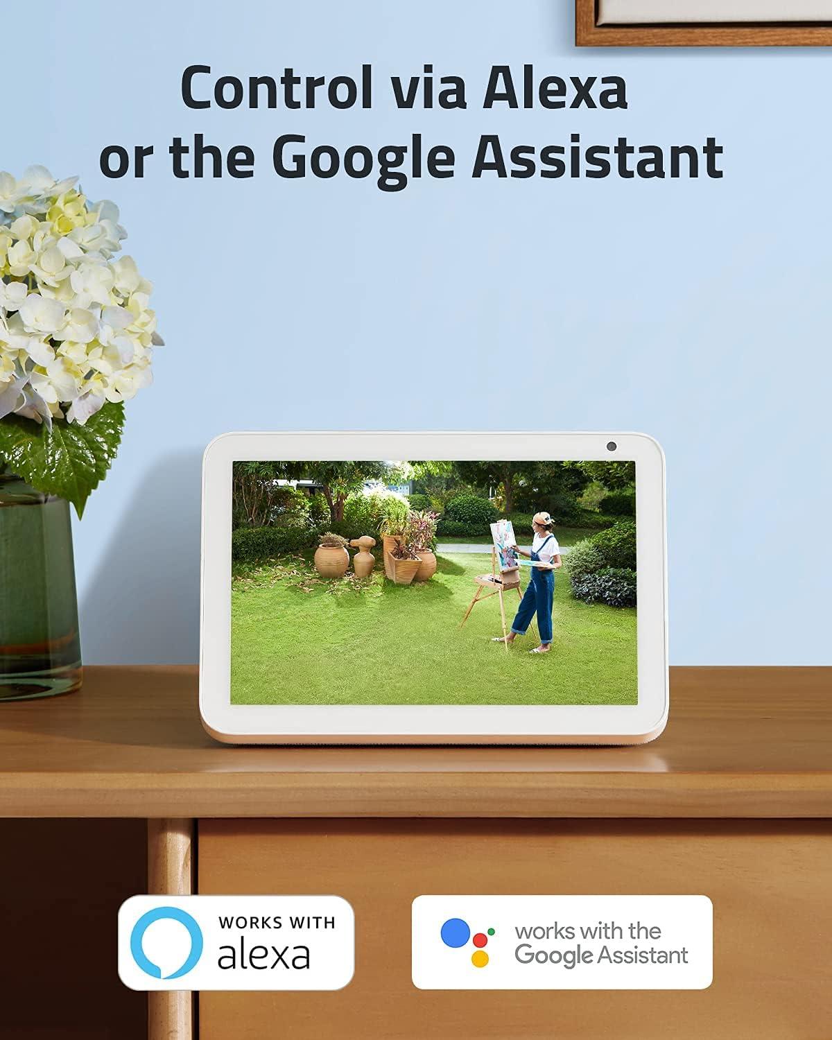 imageeufy Security SoloCam C120 Outdoor Security Camera WiFi Wireless WireFree Advanced AI PersonDetection TwoWay Audio 2K Resolution 90dB Alarm IP65 Weatherproof No Monthly Fee Renewed