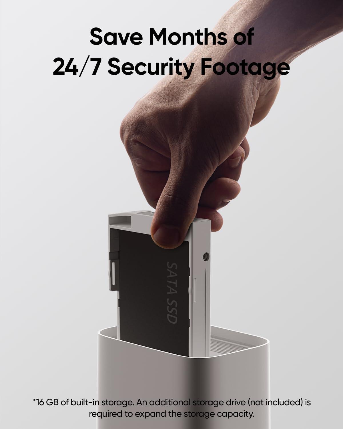 imageeufy Security eufyCam E330 Professional Cam Kit 4K Outdoor Security Camera System 247 Recording Plugin WiFi NVR Face Recognition AI 10CH Local Storage Renewed 2 Camera Kit