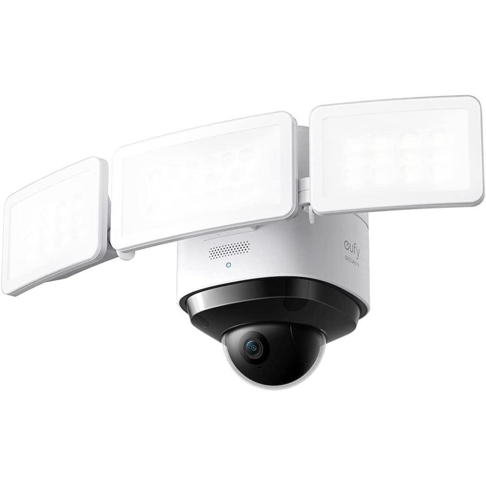 imageeufy Security S330 Floodlight Cam 2 Pro360Degree Pan ampamp Tilt Coverage2K Full HD3000 LumensSmart LightingWeatherproofOnDevice AI Subject Lock and TrackingNo Monthly FeeHardwiredRenewed