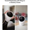 eufy Baby Monitor E20, 2K Resolution, 5” 720p Display, Hybrid Connection, Wi-Fi & No Wi-Fi Control, Pan-Tilt, 4× Zoom, Night Vision, Built-in Battery Camera, ANR, Smart Alerts, 24/7 Recording
