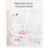 eufy Security Baby Monitor Crib Mount, Compatible with eufy Baby Monitor E20/E21, 16 Inch Flexible Arm Bracket, Attach to Baby Crib, No Tools Needed, No Wall Damage (Camera Not Included)