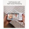 eufy Security Baby Monitor E20 Add-On Camera, 2K HD Resolution, 330° Pan and 60° Tilt, 4× Zoom, Night Vision, 5000mAh Built-in Battery, ANR