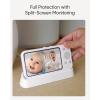 eufy Security Baby Monitor E21 Add-On Camera, 4K UHD Resolution, 330° Pan and 60° Tilt, 8× Zoom, Night Vision, 5000mAh Built-in Battery, ANR