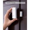 eufy Security Entry Sensor, Detects Opened and Closed Doors or Windows, Door Monitoring, Sends Alerts, Triggers Siren, 2-Year Battery Life, Indoor Use Only, Requires HomeBase, 24/7 Monitoring Optional