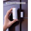 eufy Security Entry Sensor, Detects Opened and Closed Doors or Windows, Sends Alerts, Triggers Siren, 2-Year Battery Life, Indoor-use Only, Requires HomeBase, HomeBase E, or HomeBase 2 (Renewed)