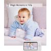eufy Security SpaceView Pro Video Baby Monitor with 5″ Screen, Two-Way Audio, 720p, Pan & Tilt, Night Vision, Lullaby Player, Wide Angle Lens Not Included (No App Required) (Renewed)