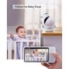 eufy Security SpaceView Pro Video Baby Monitor with 5″ Screen, Two-Way Audio, 720p, Pan & Tilt, Night Vision, Lullaby Player, Wide Angle Lens Not Included (No App Required) (Renewed)