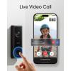 eufy Security Video Doorbell Camera C30, Battery Powered,2K FHD,165° Ultra-Wide View,Easy Installation, Live Video Call, AI Human Detection for People and Packages,HomeBase 3 Compatible,No Monthly Fee(Battery or Wired Doorbell)