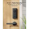 eufy Security Video Smart Lock E330, 3-in-1 Camera+Doorbell+Fingerprint Keyless Entry Door Lock, Smart Built-in Wi-Fi Deadbolt for Front Door, Auto Lock, App Remote Control, Easy Installation(Video Lock)