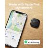 eufy Security by Anker SmartTrack Link (Black, 1-Pack), Android not Supported, Works with Apple Find My (iOS only), Key Finder, Bluetooth Tracker for Earbuds and Luggage, Phone Finder, Water Resistant(1 pack)