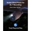 eufy Security eufyCam E330 (Professional) 4-Cam Kit, 4K Outdoor Security Camera System, 24/7 Recording, Plug-in, Wi-Fi NVR, 1TB Hard Drive Included, 10CH, Local Storage, No Monthly Fee(4 Camera Kit)