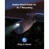 eufy Security eufyCam E330 (Professional) -Cam Kit, 4K Outdoor Security Camera System, 24/7 Recording, Plug-in, Wi-Fi NVR, Face Recognition AI, 10CH, Local Storage (Renewed) (2 Camera Kit)