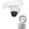 eufy Security Camera Floodlight Camera E340 Wired, Security Camera Outdoor, 360° PTZ, 24/7 Recording, 2.4G/5G Wi-Fi, 2000 LM, Motion Detection, Built-In Siren, Dual Cam, HB3 Compatible, No Monthly Fee(with Plug-in Power)