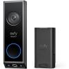 eufy Security E340 Video Doorbell Camera Wireless no Subcription(Battery Powered), Dual Cameras with Delivery Guard, 2K Full HD, Humen/Package/Motion Detection, No Monthly Fee(Battery or Wired Doorbell + Extra Battery)