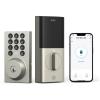 eufy Security Smart Lock C30, Keyless Entry Door Lock, Built-in WiFi Keypad Deadbolt for Front Door, No Bridge Required, Easy Installation, App Remote Control, Reliable Power, BHMA Grade 3(Nickel)