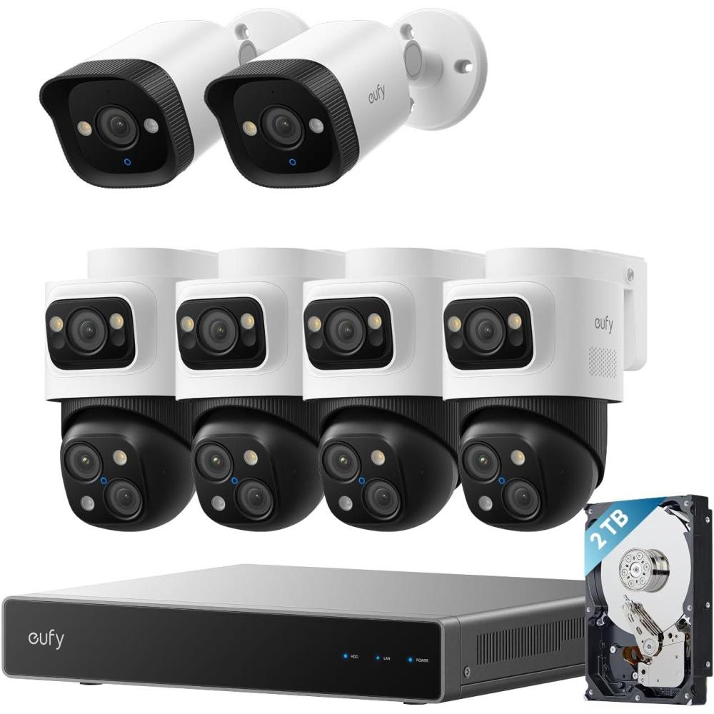 imageeufy PoE NVR Security System S4 Max 2 PoE Cam E40 AddOns