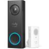 eufy Security Wi-Fi Video Doorbell, 2K Resolution, Real-Time Response, No Monthly Fees, Secure Local Storage, Free Wireless Chime (Require Existing Doorbell Wire, 16-24 VAC, 30 VA or above) (Renewed)