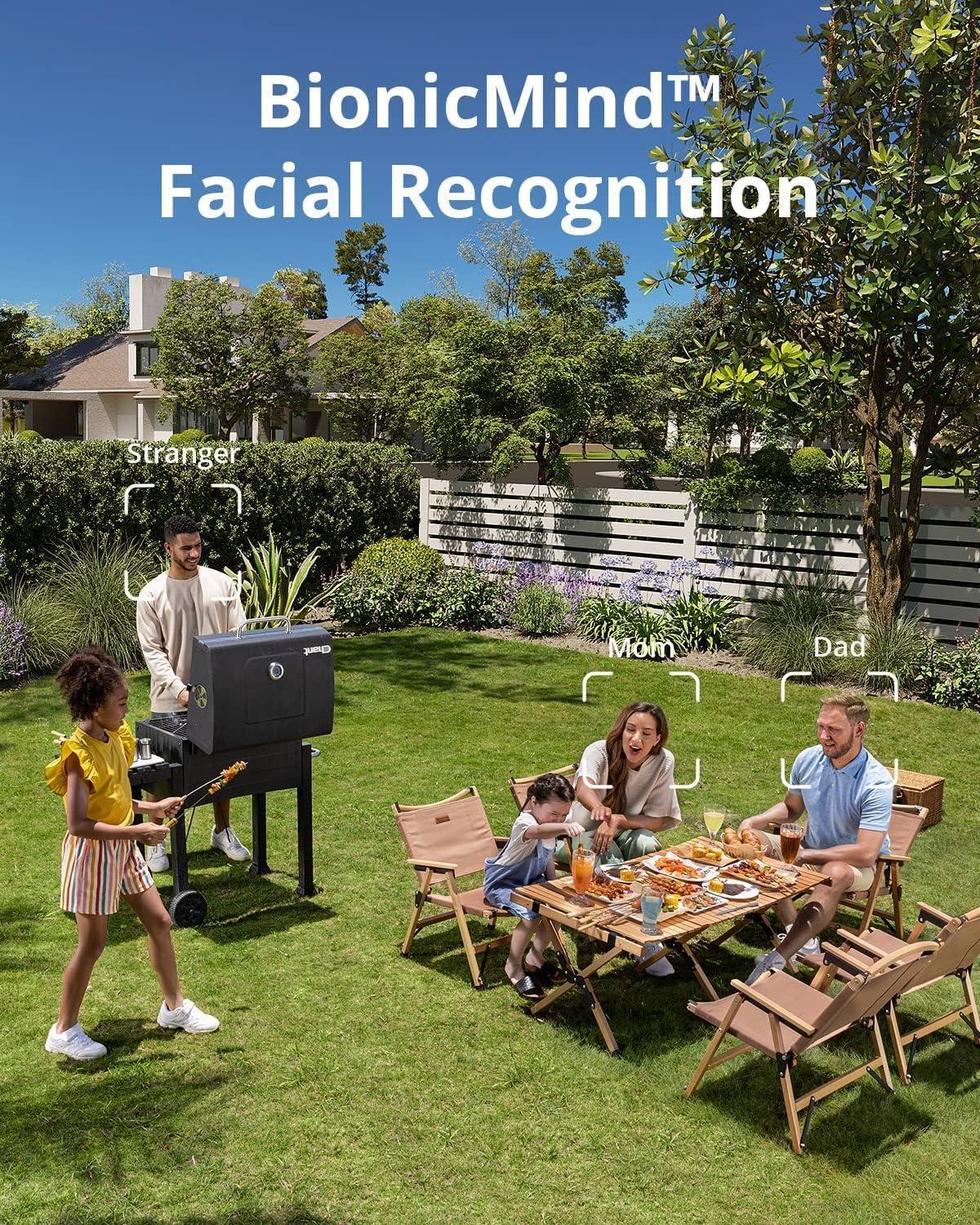 imageeufy Security eufyCam 3C 4Cam Kit Security Camera Outdoor Wireless 4K Camera Expandable Local Storage up to 16TB Face Recognition AI Spotlight Color Night Vision No Monthly Fee Renewed