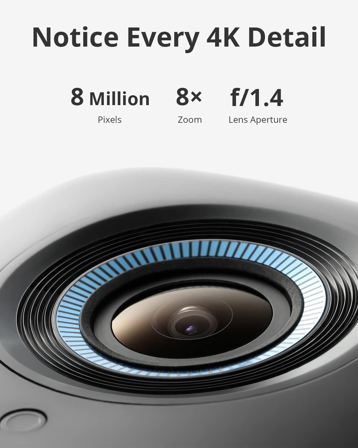 imageeufy Security eufyCam 3C 4Cam Kit Security Camera Outdoor Wireless 4K Camera Expandable Local Storage up to 16TB Face Recognition AI Spotlight Color Night Vision No Monthly Fee Renewed