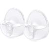 eufy Original Milk Container (2-Pack) for Wearable Breast Pump E10, BPA-Free Reusable Breast Pump Container Collects Up to 5 oz (150 ml) Each, Fridge and Freezer-Safe, Clear