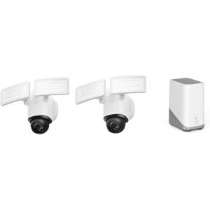 eufy Security Floodlight Camera E340 2kit with HomeBase S380 (HomeBase 3)