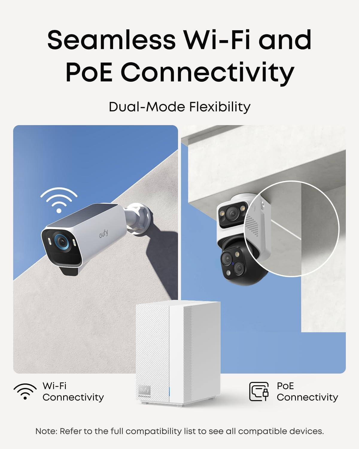 imageeufy HomeBase Professional S1 Home Security Center 4G Connectivity Battery Backup Local Expandable Storage Advanced Local AI Compatible with eufy Security Products