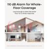 eufy Indoor Siren E20, Loud 110 dB Alarm for Whole-Floor Coverage, Reliable Power, Backup Battery, Flexible Installation Options, Long Communication Range, Compatible with HomeBase 2, 3, Mini, and Pro