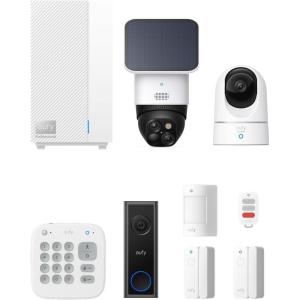 eufy ExpertSecure System E10, Home Security Center, 4G Connectivity and Battery Backup, Flexible Contract, Advanced Local AI, Compatible with eufy Security Products