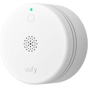 eufy Smoke Alarm E10, Accurate Fire Alerts, Ultra-Compact 70 mm Design,Extended 5-Year Battery Life, Long Communication Range, Compatible with HomeBase 2, 3, Mini, and Pro