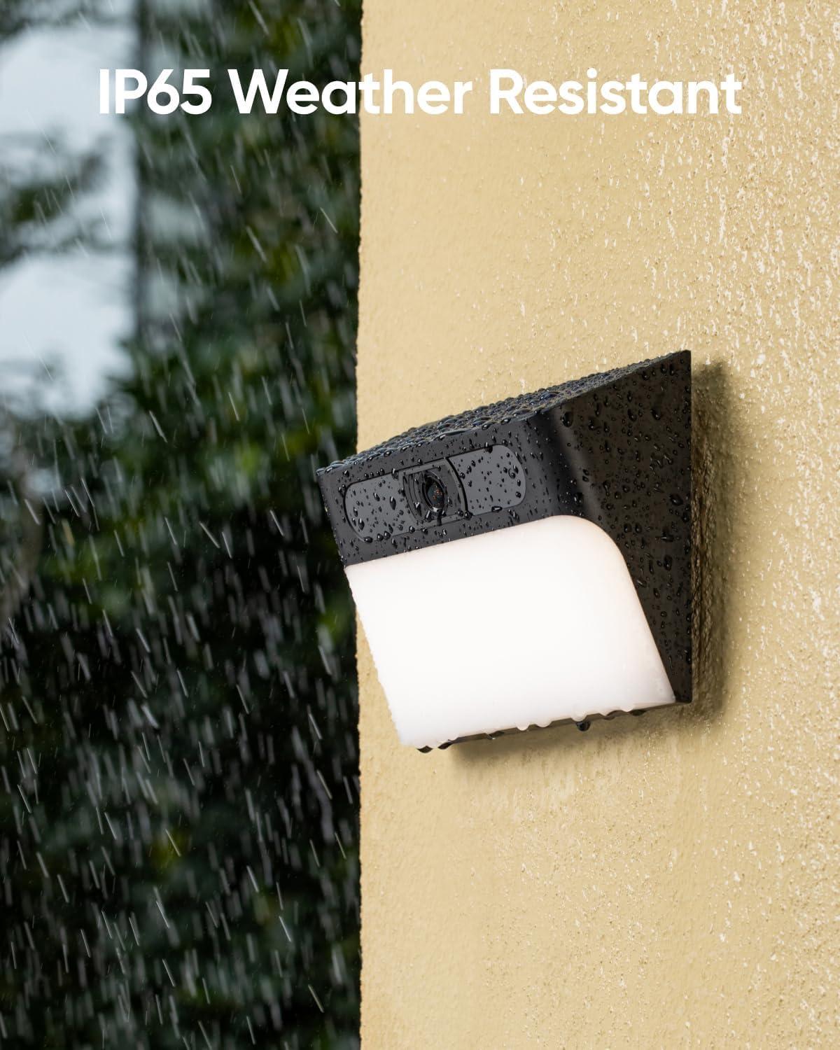 image:imageeufy Security Solar Wall Light Cam S120 2Pack Solar Security Cameras Wireless Outdoor Camera Forever Power Motion Activated Light AI Detection IP65 Waterproof Spotlight No Monthly Fee2Cam Pack