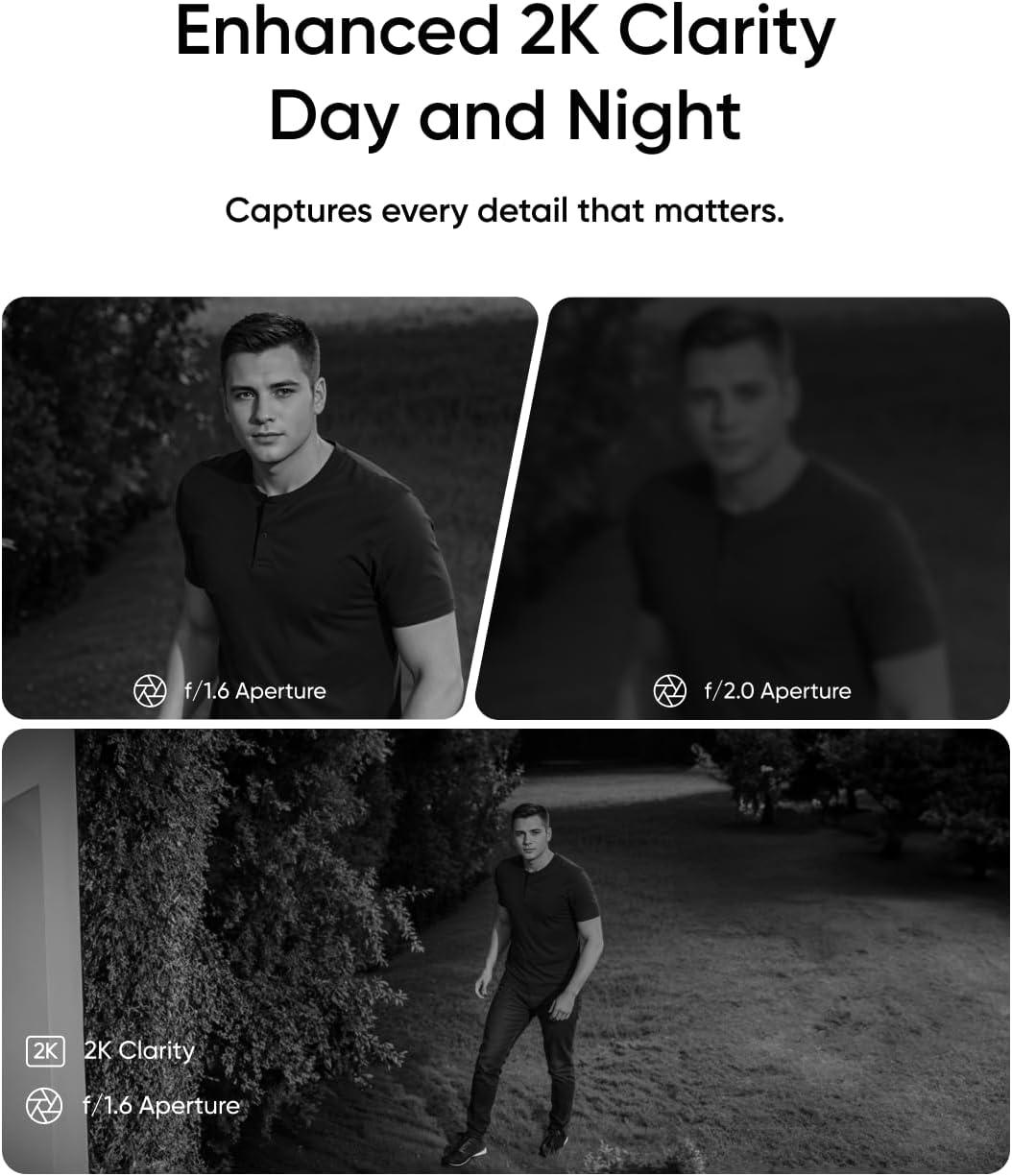 image:imageeufy Security SoloCam E30 2 Pack Security Cameras Wireless Outdoor Solar Camera Outdoor Wireless 360 Pan AI Tracking 2K Clarity HomeBase S380 Compatible No Monthly Fee Renewed2 Pack