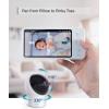 eufy Security Baby Monitor Spaceview E110 with Security Camera and 2-Way Audio, 720p HD Resolution, Night Vision, 5″ Display, 110° Wide-Angle Lens Included, Lullaby Player, Sound Alert (Renewed)