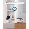eufy Security Baby Monitor Spaceview E110 with Security Camera and 2-Way Audio, 720p HD Resolution, Night Vision, 5″ Display, 110° Wide-Angle Lens Included, Lullaby Player, Sound Alert (Renewed)