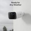 eufy Security SoloCam C210 3-Cam Pack, Wireless Outdoor Camera, 2K Resolution, No Monthly Fee, Wireless, 2.4 GHz Wi-Fi, HomeBase 3 Compatible (Renewed)