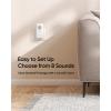 eufy Security Video Doorbell Add-On Chime, Indoor Chime, Requires eufy Security Video Doorbell E340/C30/C31, No-Delay Ring, Adjustable Volume, 8 Fun Ringtones, only works with 2.4GHz Wi-Fi