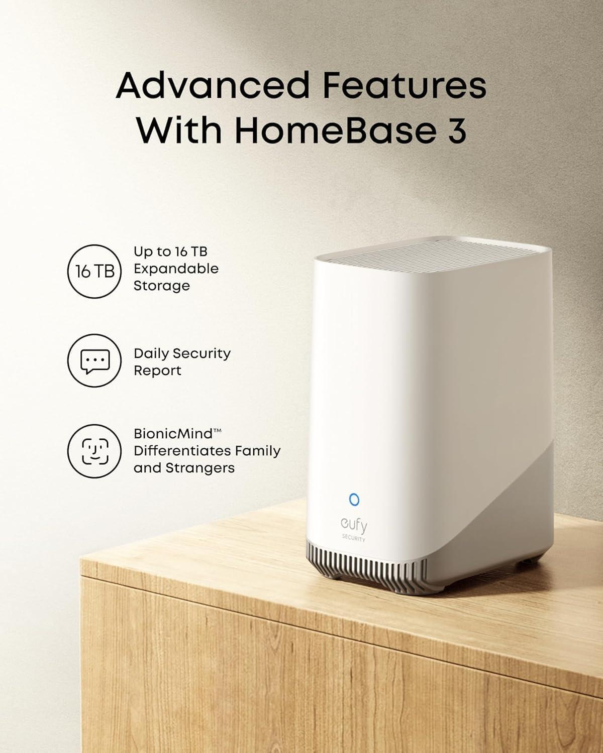 image:imageeufy SoloCam E42 4K Security Camera Wireless Outdoor Solar Powered AI Motion Tracking Strobe Light Pan amp Tilt Facial Recognition Up to 16 TB Smart Home CompatibleSolo Cam