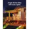 eufy Outdoor Pathway Lights E10, 4-Pack, Smart Wired RGBWW LED Landscape Lights, 350lm, IP65 Waterproof for Yard, Work with Alexa, Endless AI Light Themes for Christmas, Halloween, Link with Cameras