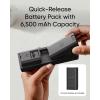 eufy Security Video Doorbell C31,Extra Rechargeable Battery Pack,2K FHD,Dual Power Options, Live Video Call,24/7 Recording,Human/Motion Detection,HomeBase S380 Compatible,No Monthly Fee (Renewed)