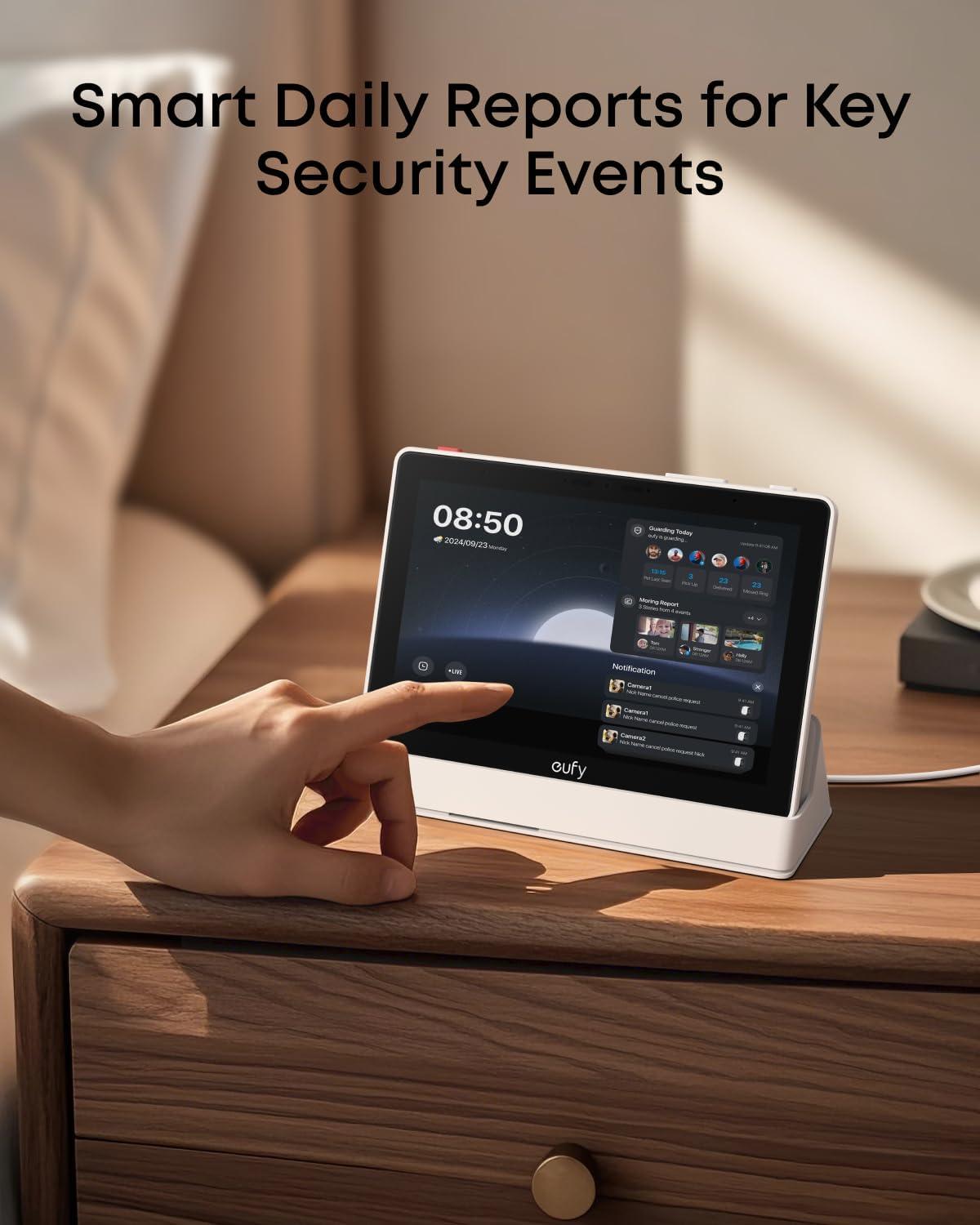 image:imageeufy Security Indoor Cam E30 amp Smart Display E10 Bundle