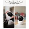 eufy Security E21 Baby Monitor with Baby Monitor Crib Mount, 4K UHD Camera, 5” 720p Screen, Pan-Tilt and 8× Zoom, Dual Wi-Fi/Local Connection, 24/7 App Recording
