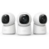 eufy Security Indoor Cam E30 (3-Pack),4K Pet/Baby/Nanny Camera,360° Pan Tilt,AI Auto Tracking,Color Night Vision,Two-Way Audio,AI Human/Pet Detection,Works with HomeKit