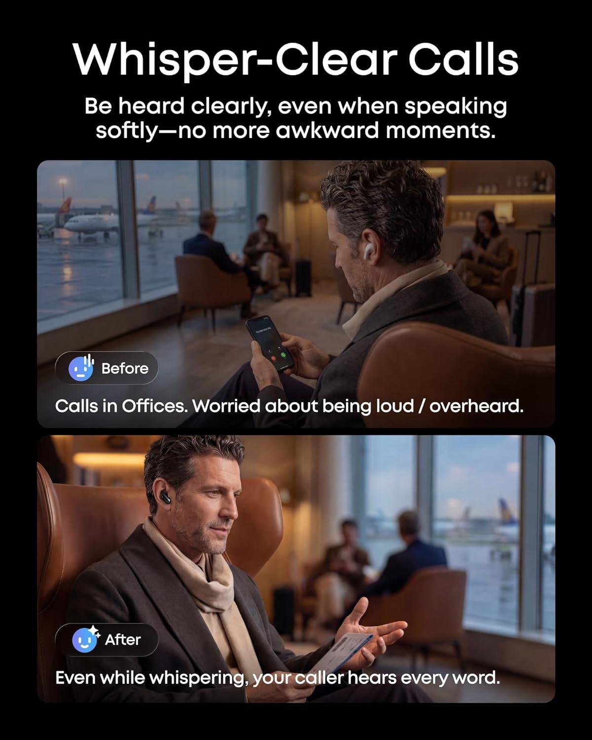 image:imageSoundcore Liberty 5 ProGuinness World RecordsCertified Call QualityAnker Thus AI ChipActive Noise Cancelling Wireless EarbudsCrystalClear Calls for CommuteNoisy EnvironmentsMidnight Black